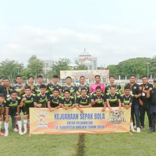 Piala Bupati Bireuen, Tim Kecamatan Jeunieb Lolos ke Perempat Final