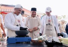Bupati Mukhlis Ikut Meriahkan Lomba Masak Nasi Goreng Ayah Siaga Bireuen Sigap