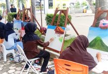 Kolaborasi dengan Sanggar Meuligoe Jeumpa, Disdikbud Gelar Lomba Mewarnai dan Melukis Meriahkan HUT ke-27 Bireuen