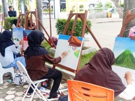 Kolaborasi dengan Sanggar Meuligoe Jeumpa, Disdikbud Gelar Lomba Mewarnai dan Melukis Meriahkan HUT ke-27 Bireuen
