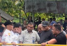 Inovasi Air Buangan untuk Sawah Petani, Kadistanbun Bireuen Dampingi TA Khalid Kunjungi Water Intake PIM