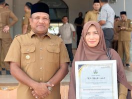 DPMTSP Bireuen Raih Penghargaan Sangat Baik dari Menteri Investasi dan Hilirisasi, Bupati Mukhlis Beri Apresiasi