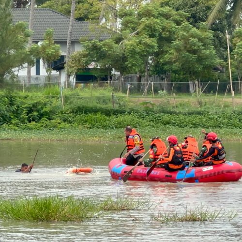 Tingkatkan Kesiapsiagaan, Polres Bireuen Bersama TNI dan Instansi Terkait Latihan Penanggulangan Bencana Banjir
