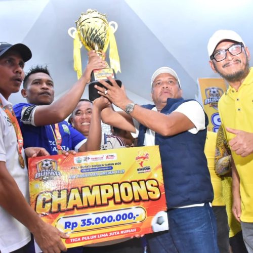 Kalahkan Gandapura Lewat Adu Penalti, Jangka Juara Piala Bupati Bireuen 2026