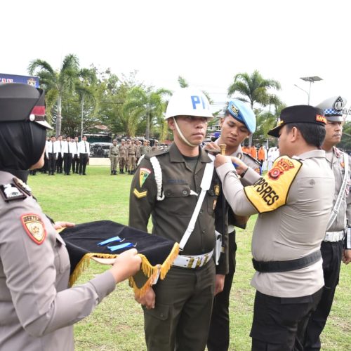 Dihadiri Wakil Bupati, Kapolres Bireuen Pimpin Apel Gelar Pasukan Operasi Patuh Seulawah 2026