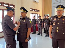 Gantikan Wendy Yuhfrizal, Kajari Bireuen Lantik Al Muhajir sebagai Kasi Intel