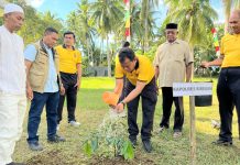 Jaga Kelestarian Alam Lewat Program Green Policing, Kapolres Bireuen Tanam Pohon di Jangka
