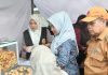 Pameran UMKM dan Kuliner HUT Ke-27 Kabupaten Bireuen, Stand Kecamatan Pandrah Disesaki Pengunjung