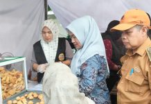 Pameran UMKM dan Kuliner HUT Ke-27 Kabupaten Bireuen, Stand Kecamatan Pandrah Disesaki Pengunjung