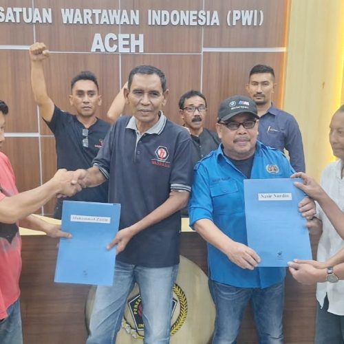 Perebutan Pimpinan PWI Aceh Dimulai, Pasangan Saman-Tarmilin dan Nasir-Zairin Resmi Mendaftar