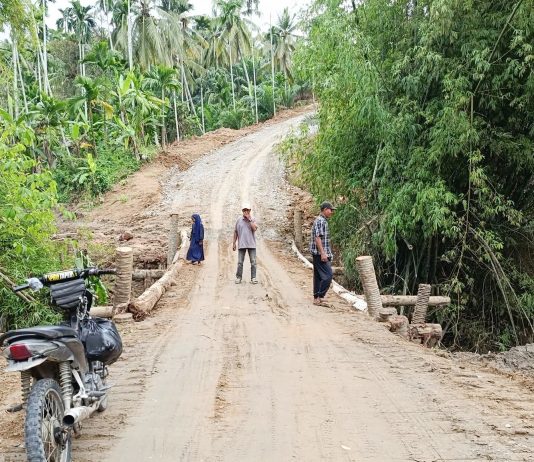 Jembatan Darurat Kubang Itam Rampung Dikerjakan, Akses Warga Kembali Terhubung
