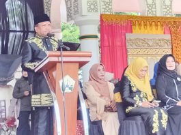 Upacara Peringatan HUT ke-27 Bireuen, Bupati Mukhlis Ajak Semua Elemen Bersinergi Bangun Daerah