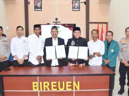 Umuslim dan Polres Bireuen Jalin Kerja Sama, Fokus Edukasi Hukum hingga Pencegahan Narkoba