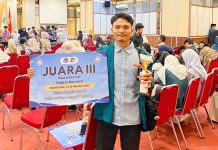Mahasiswa PAI FAI UNIKI Berprestasi di MQMN 2026, Raih Juara III Cabang Khat Dekorasi Nasional