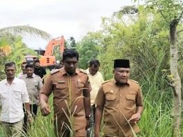 Bupati Bireuen Tinjau Normalisasi Krueng Leubu, Kerahkan Dua Ekskavator Bantuan Kemendagri