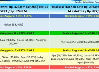 Realisasi Anggaran Tambahan TKD Aceh 2026 Capai Rp621,96 Miliar, Publik Dapat Pantau Langsung Lewat Portal P2K